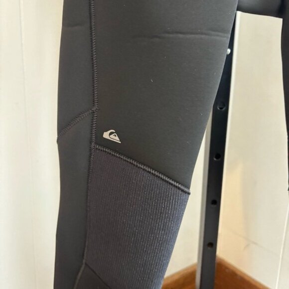 Quiksilver NWT 4/3 Back-Zip Wetsuit WarmFlight Eco Velvet Black Youth 16B *NOTE - Picture 11 of 16